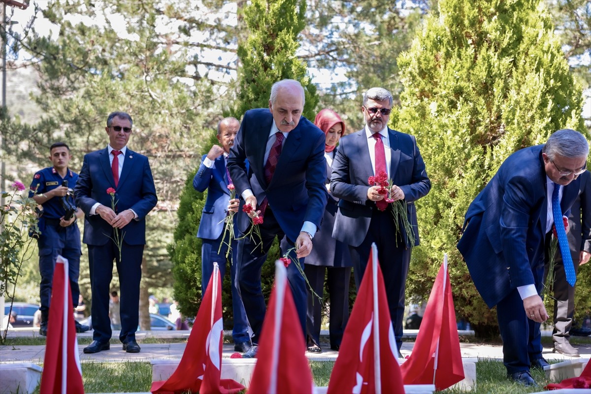 TBMM Başkanı Numan Kurtulmuş, Büyük Taarruz emrinin verildiği Kocatepe'deki Başkomutan Mustafa...