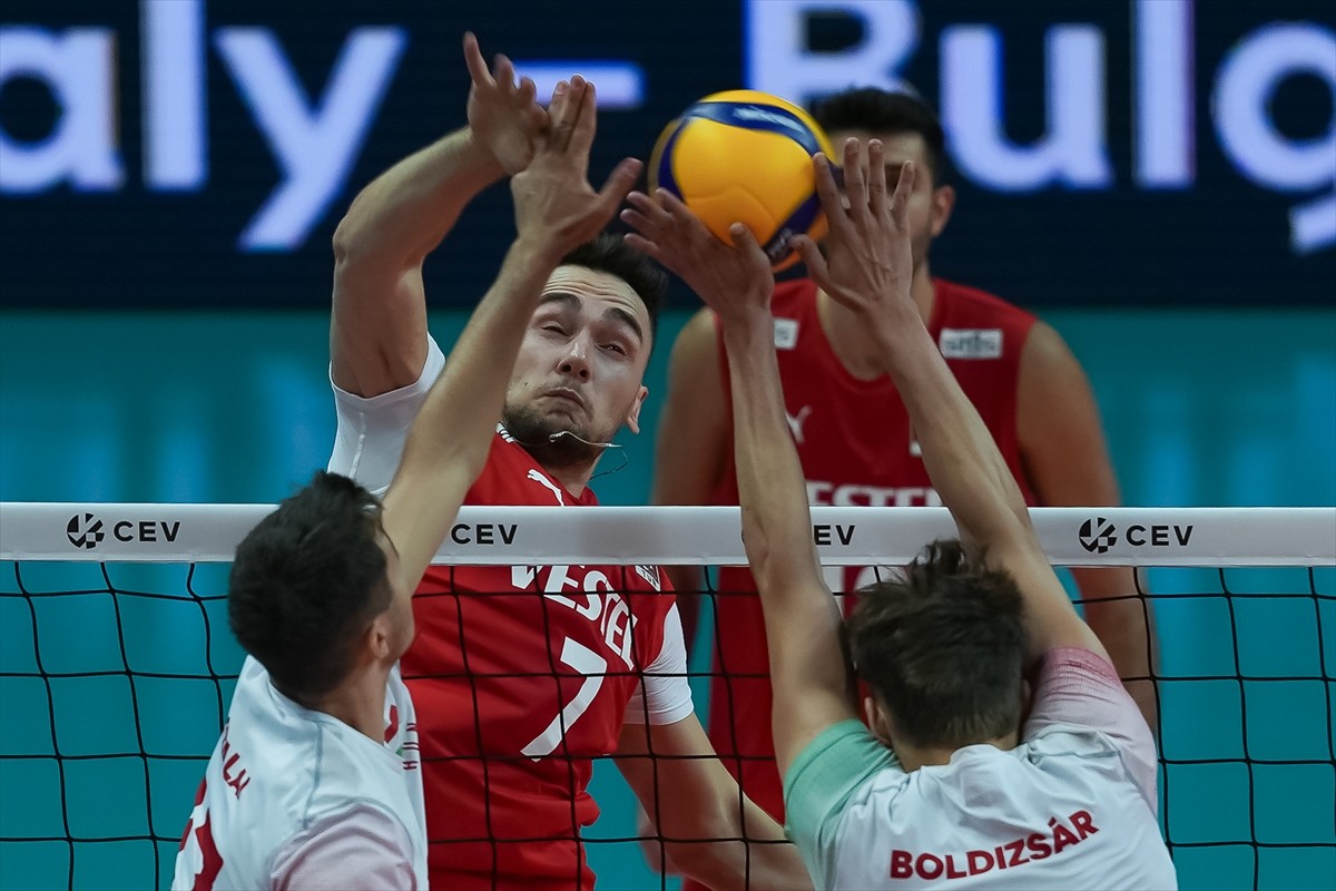 2026 Avrupa Şampiyonası Elemeleri A Grubu'ndaki ikinci maçında A Milli Erkek Voleybol Takımı ile...