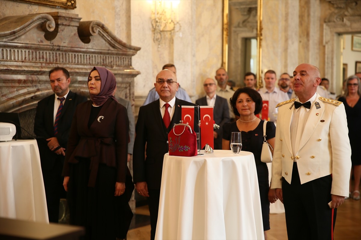 Avusturya'da, 30 Ağustos Zafer Bayramı'nın 102'nci yılı ve Türk Silahlı Kuvvetleri (TSK) Günü...