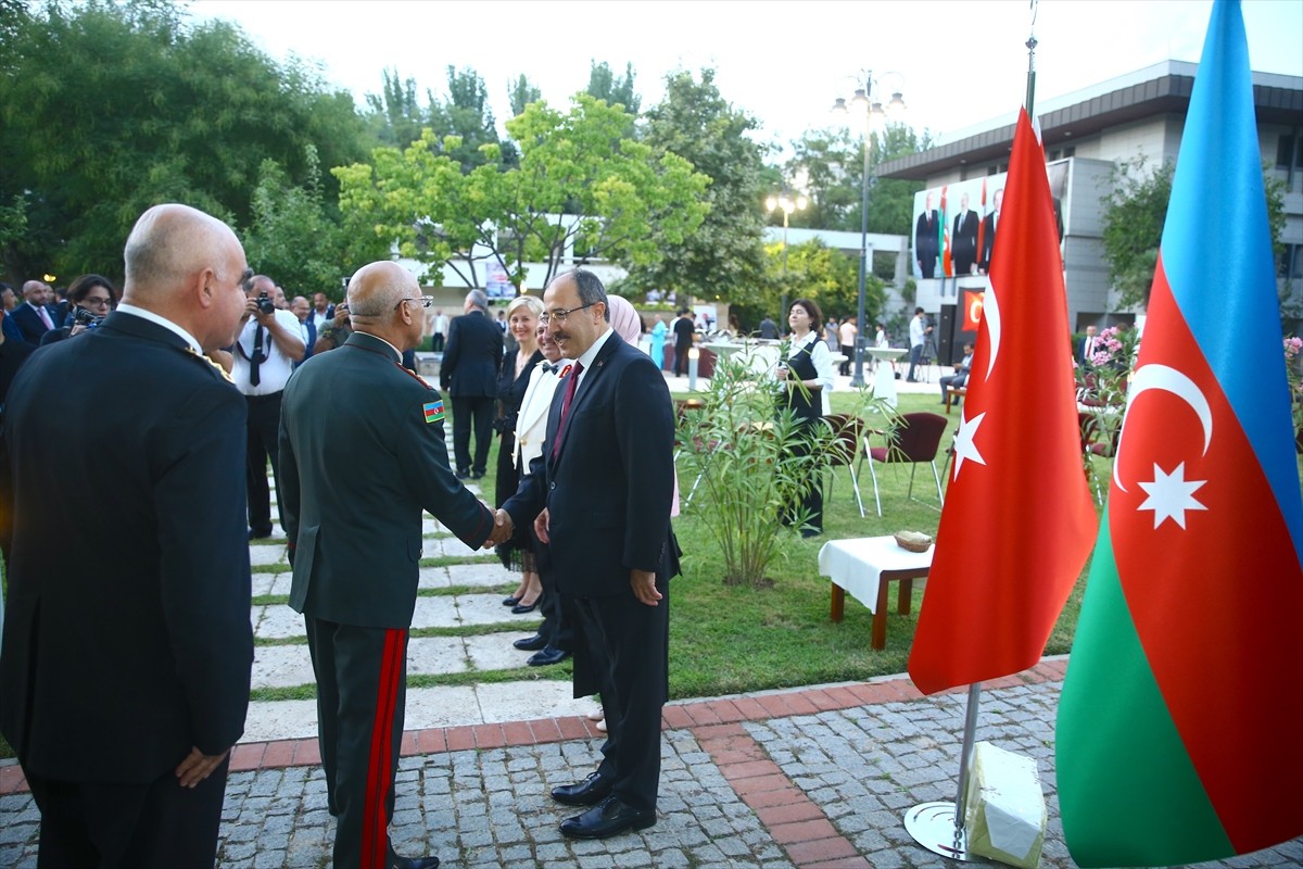 Azerbaycan'da, 30 Ağustos Zafer Bayramı ve Türk Silahlı Kuvvetleri (TSK) Günü, Türkiye'nin Bakü...