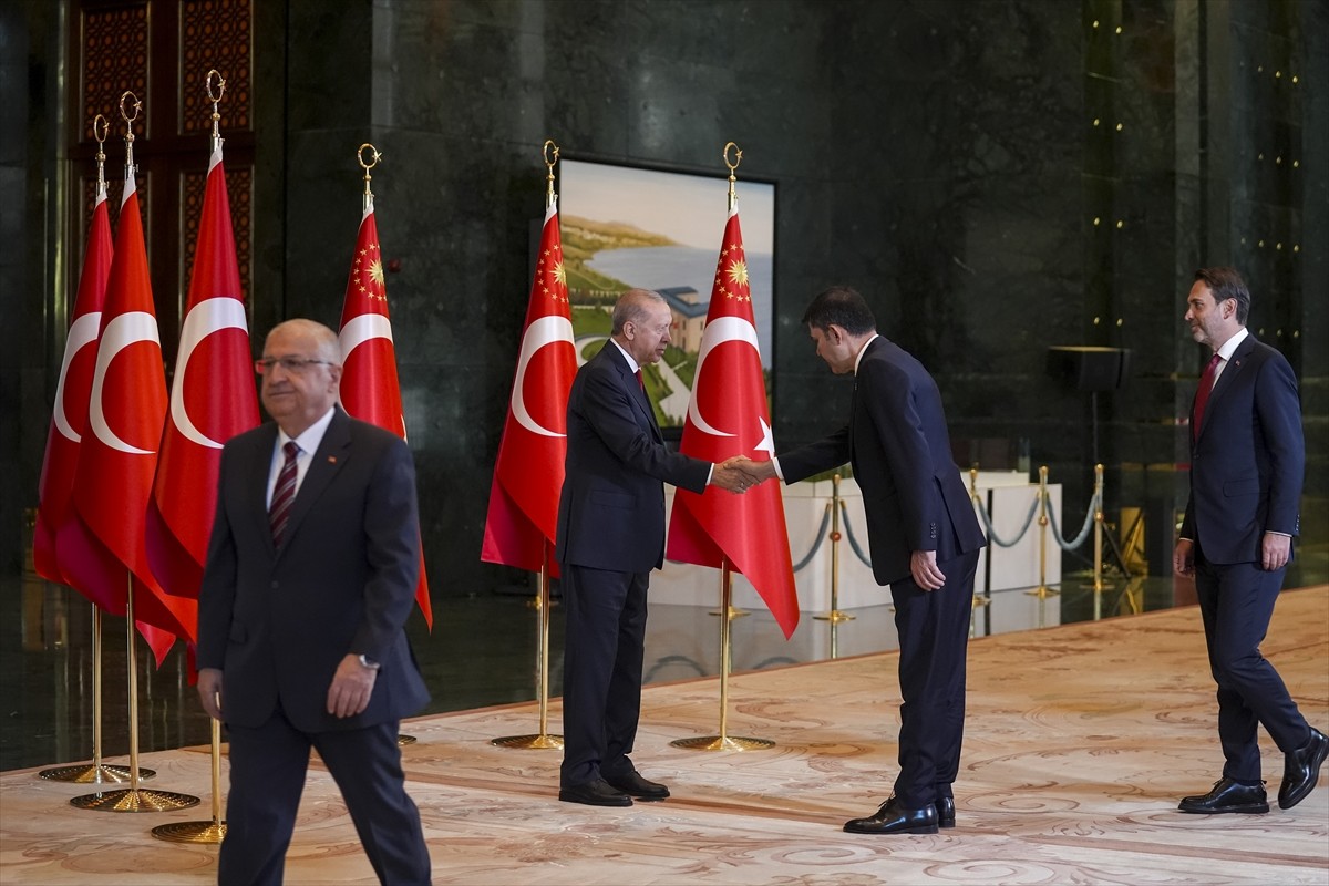 Cumhurbaşkanı Recep Tayyip Erdoğan, Cumhurbaşkanlığı Külliyesi'nde 30 Ağustos Zafer Bayramı...