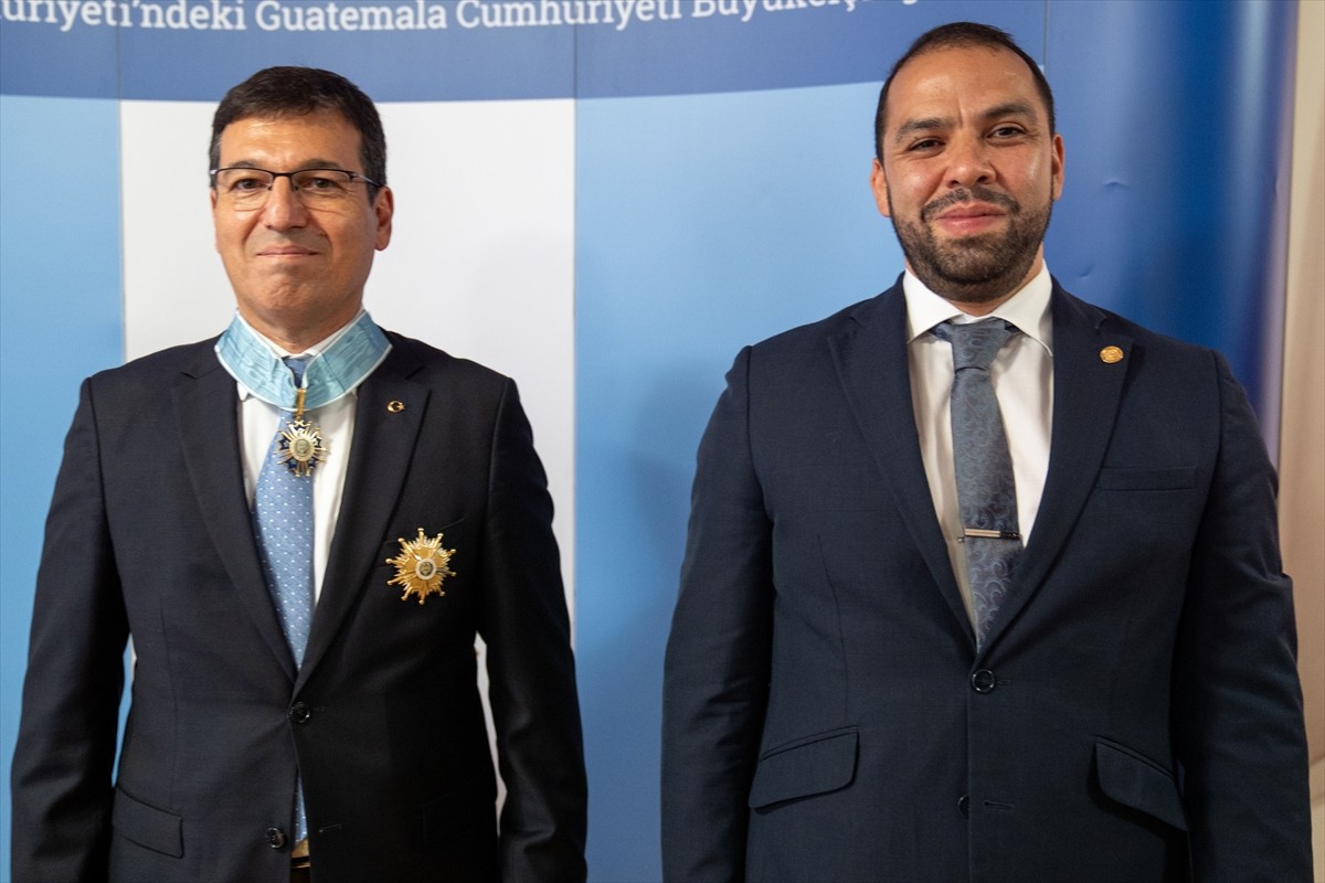 Orta Amerika ülkesi Guatemala, Türkiye'nin bir önceki Guatemala Büyükelçisi Mehmet Erkan Aytun'a...