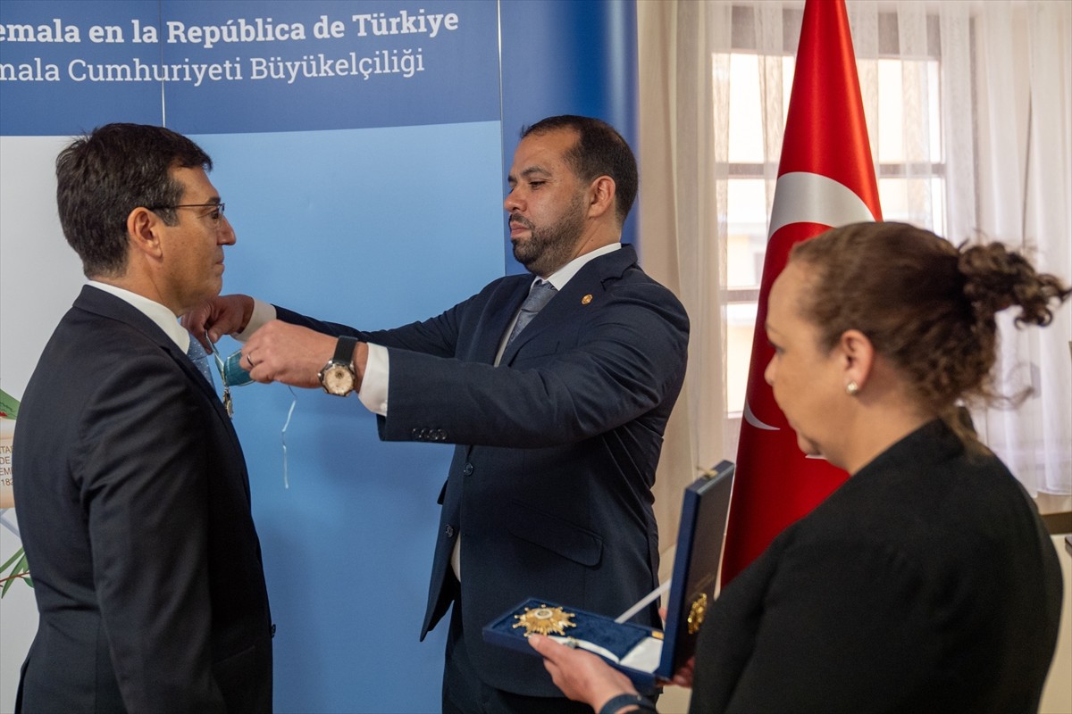 Orta Amerika ülkesi Guatemala, Türkiye'nin bir önceki Guatemala Büyükelçisi Mehmet Erkan Aytun'a...