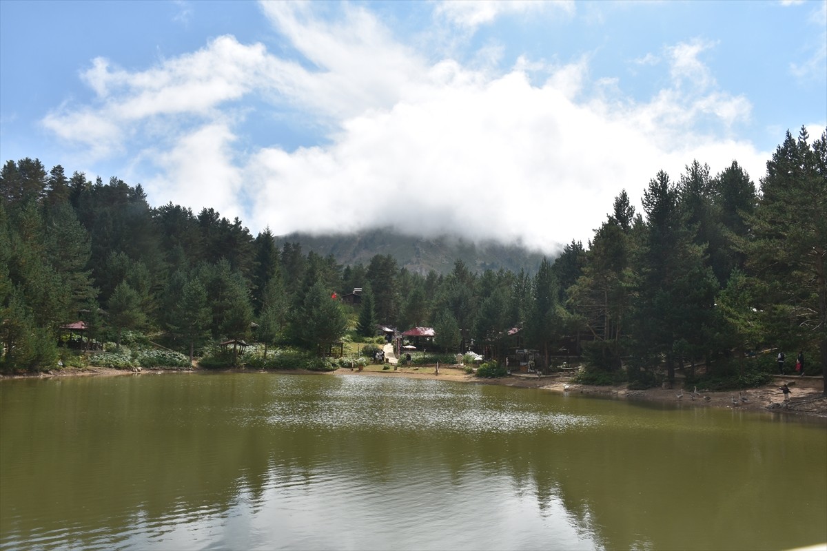 Gümüşhane'nin Torul ilçesindeki turizm merkezlerinden Limni Gölü Tabiat Parkı, yerli ve yabancı...