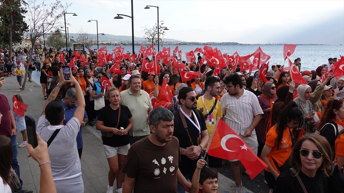 Kültür ve Turizm Bakanlığınca düzenlenen Çanakkale Kültür Yolu Festivali kapsamında kortej...