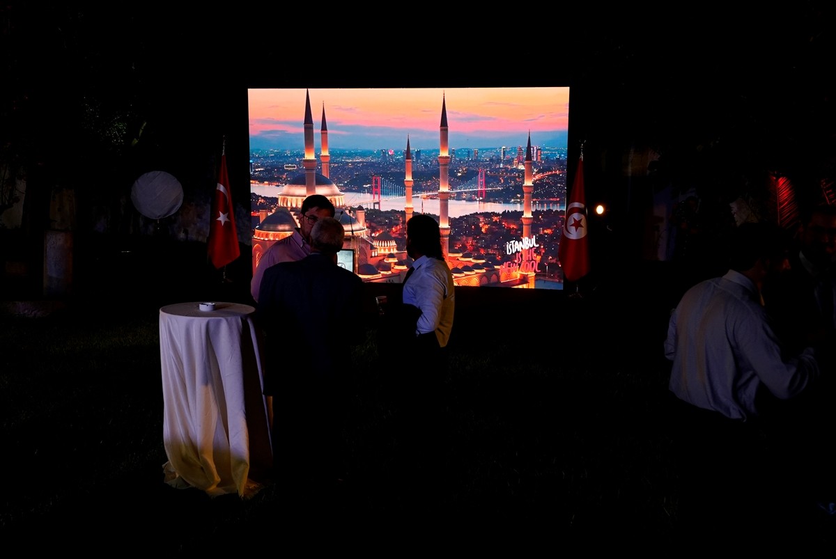 Tunus’ta, 30 Ağustos Zafer Bayramı ve Türk Silahlı Kuvvetler Günü dolayısıyla resepsiyon...