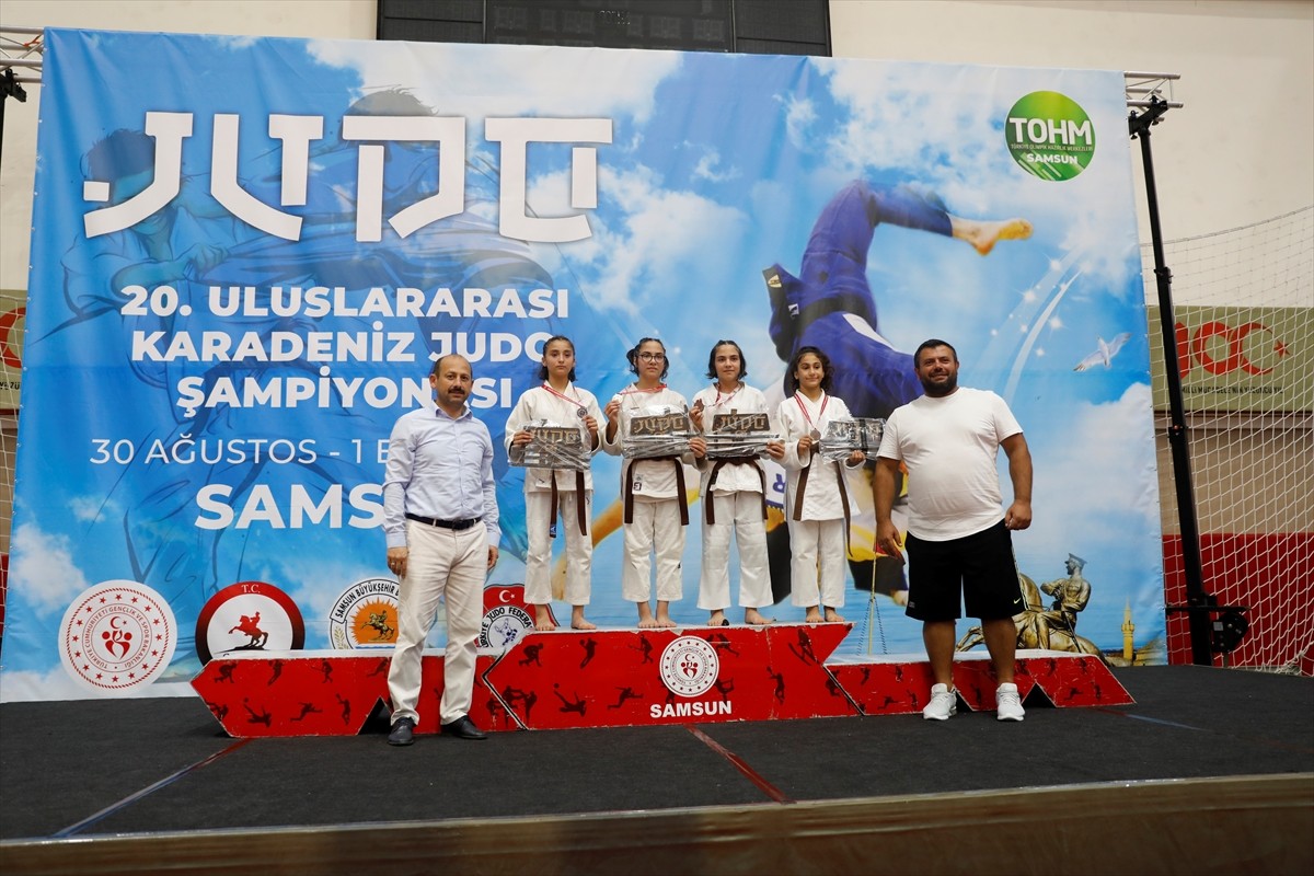 Samsun'da Türkiye Judo Federasyonu tarafından Atatürk Spor Salonu'nda düzenlenen düzenlenen 20....