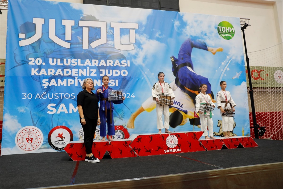 Samsun'da Türkiye Judo Federasyonu tarafından Atatürk Spor Salonu'nda düzenlenen düzenlenen 20....