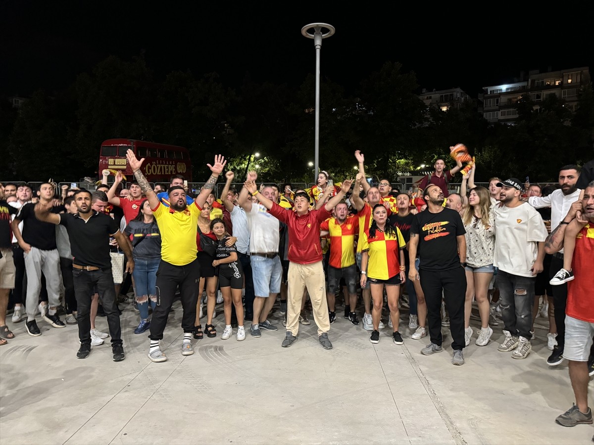 Trendyol Süper Lig'in 4. haftasında Göztepe ile Sipay Bodrum FK takımları, Gürsel Aksel Stadı'nda...