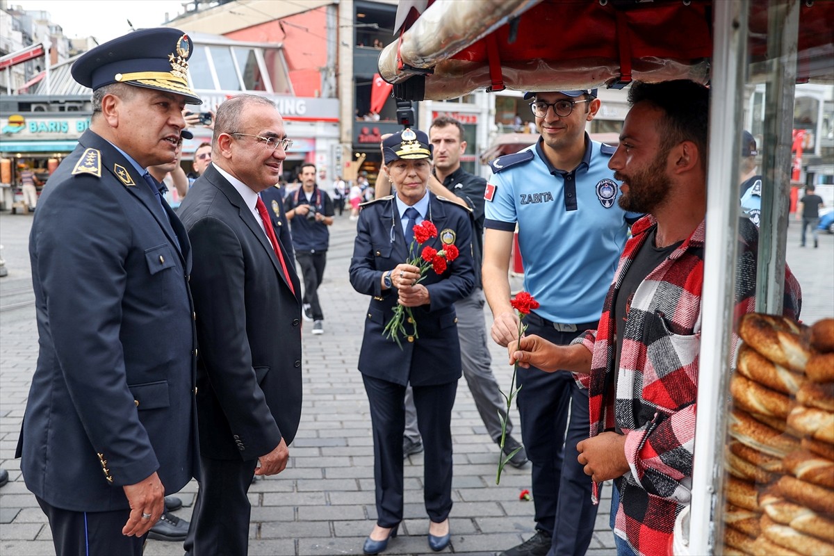 Zabıta Teşkilatı'nın kuruluşunun 198'inci yıldönümünü dolayısıyla, 39 ilçe belediye zabıta...