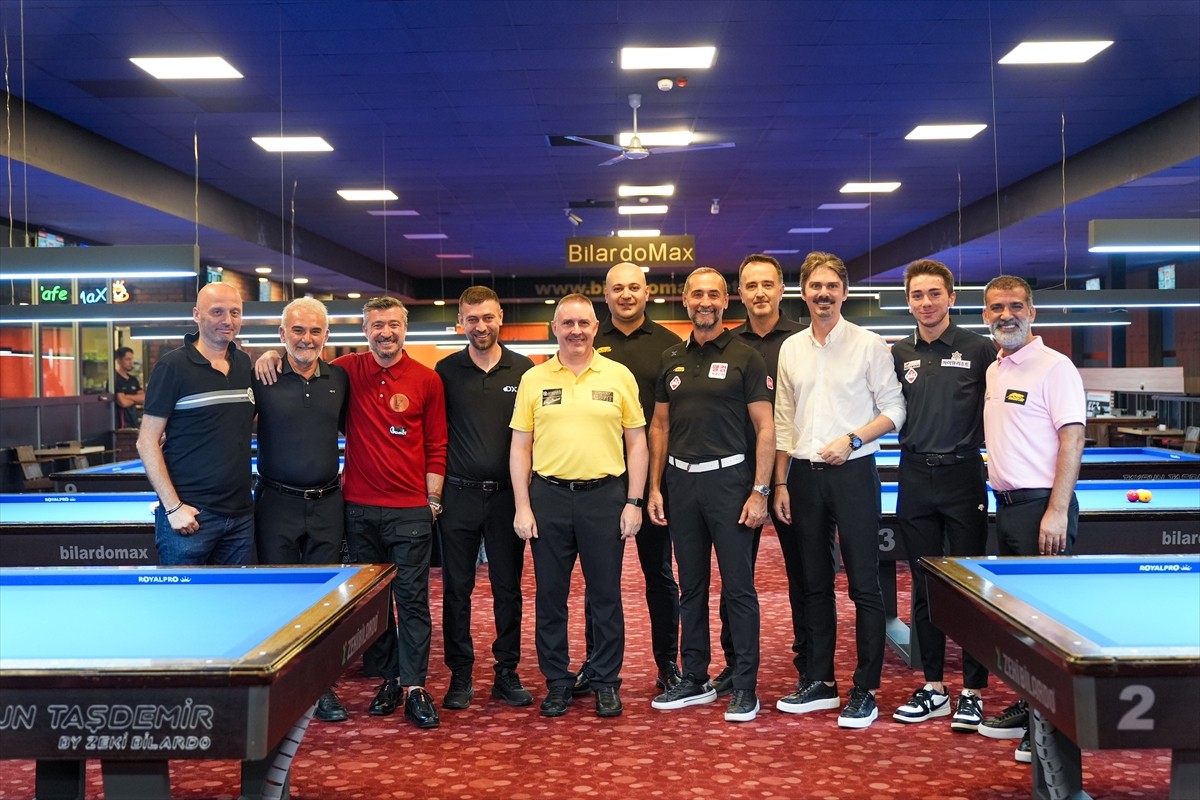 22'nci Balaban-Theory Handikaplı 3 Bant Bilardo Turnuvası, İstanbul'da başladı. Türkiye Bilardo...