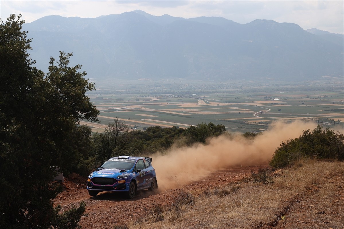 Dünya Ralli Şampiyonası (WRC) takviminin 10. yarışı EKO Acropolis Ralli’sinde shakedown (deneme...