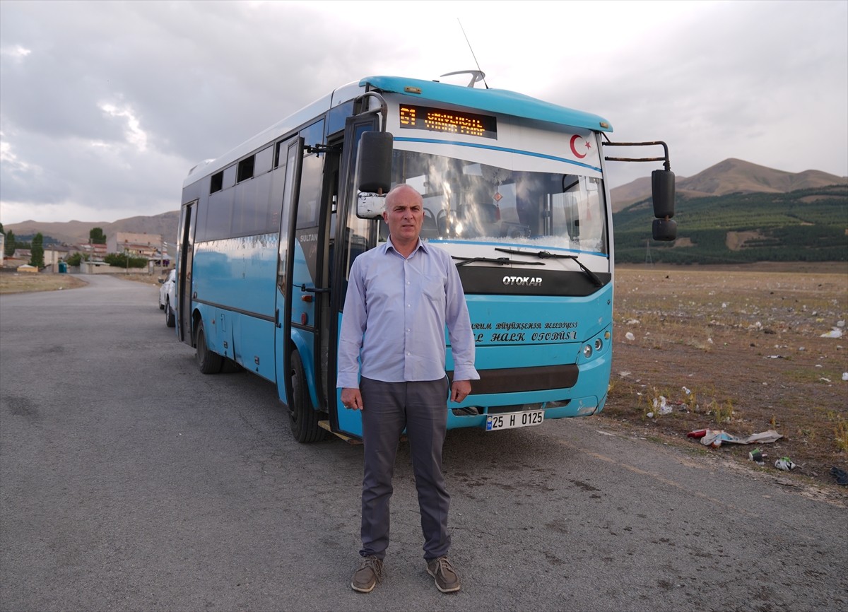 Erzurum'da otobüs şoförü, rahatsızlanan hamile yolcuyu güzergah dışına çıkarak hastaneye...