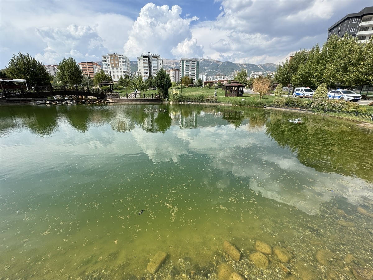 Kahramanmaraş'ın Onikişubat ilçesinde, gölette boğulma tehlikesi geçiren çocuk, hastanede tedavi...