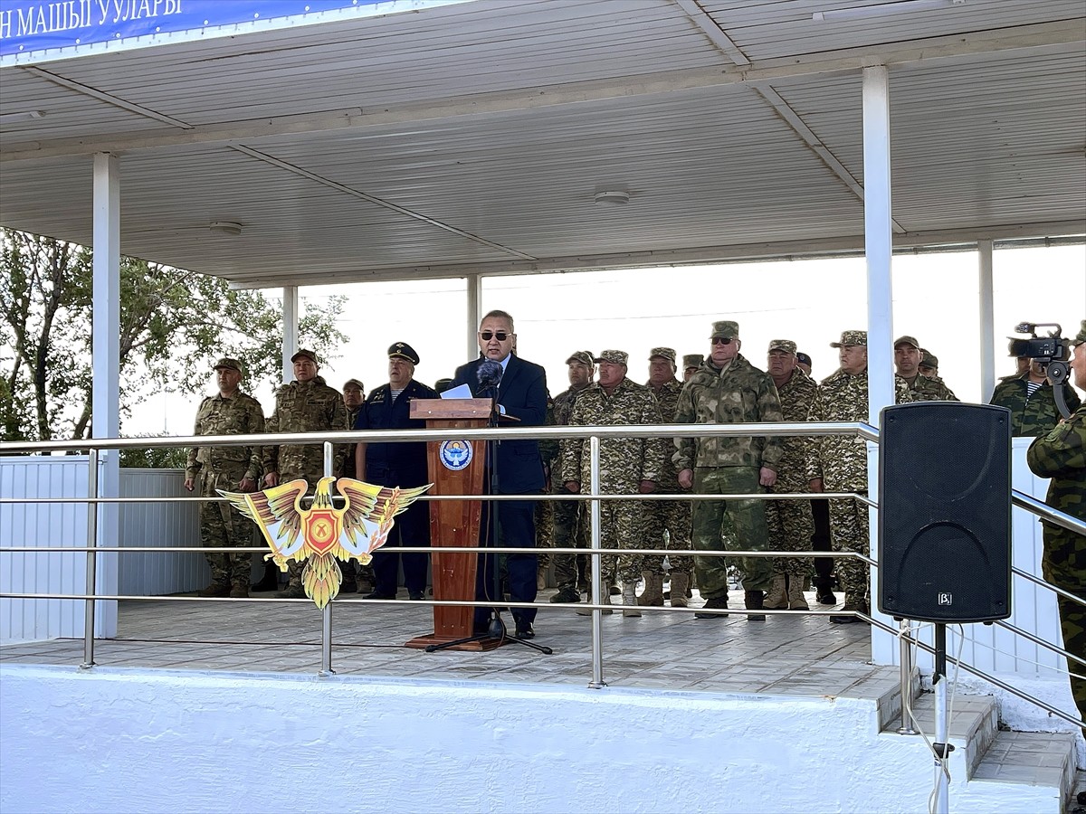 Kırgızistan'da, Kolektif Güvenlik Anlaşması Örgütü (KGAÖ) Toplu Hızlı Mukabele Kuvvetlerinin...