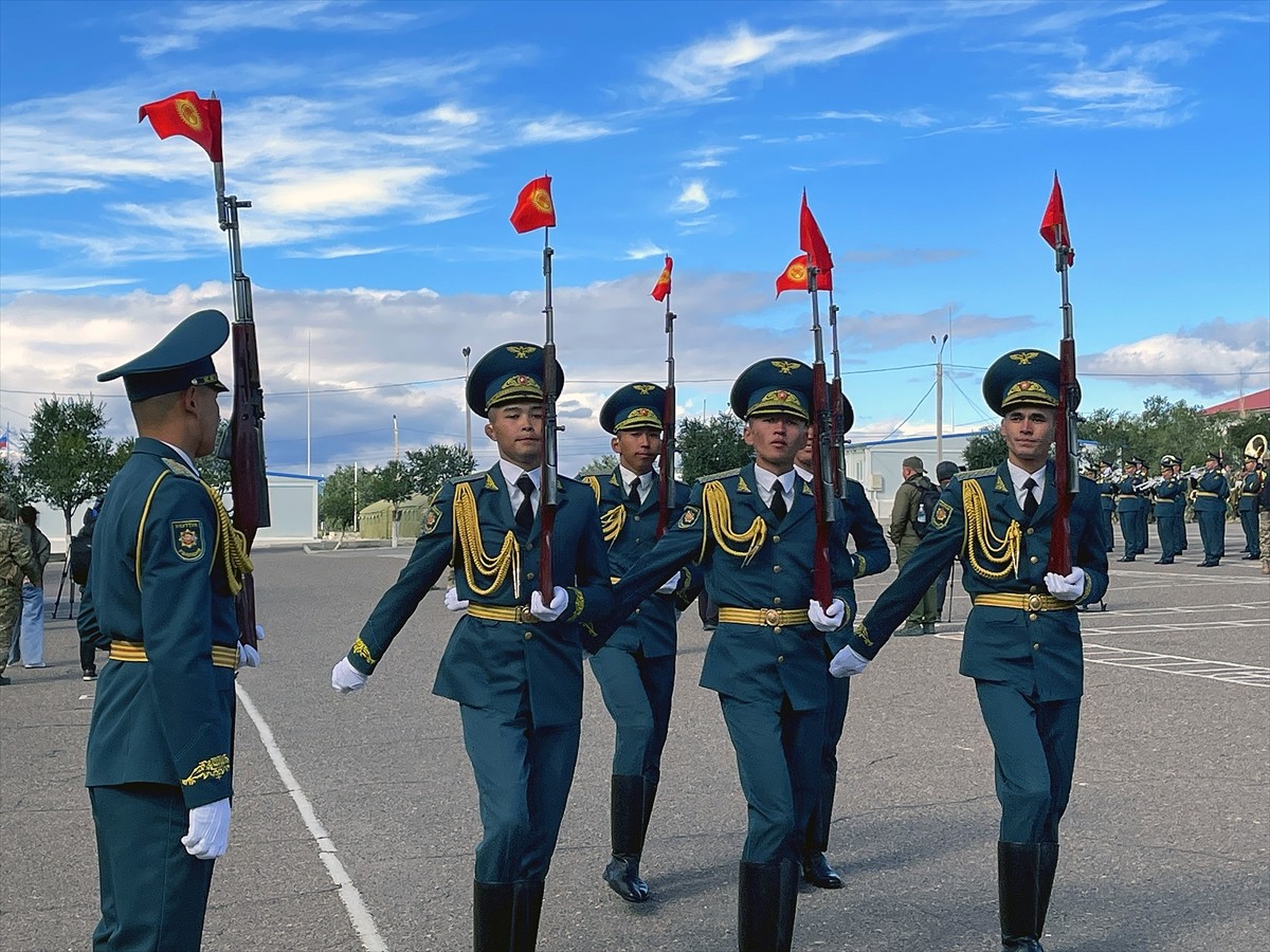 Kırgızistan'da, Kolektif Güvenlik Anlaşması Örgütü (KGAÖ) Toplu Hızlı Mukabele Kuvvetlerinin...