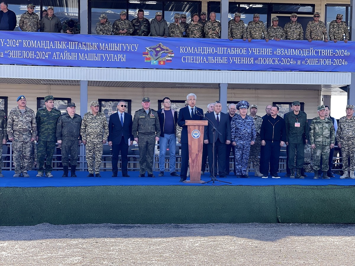 Kırgızistan, Kolektif Güvenlik Anlaşması Örgütü (KGAÖ) Toplu Hızlı Mukabele Kuvvetlerinin...