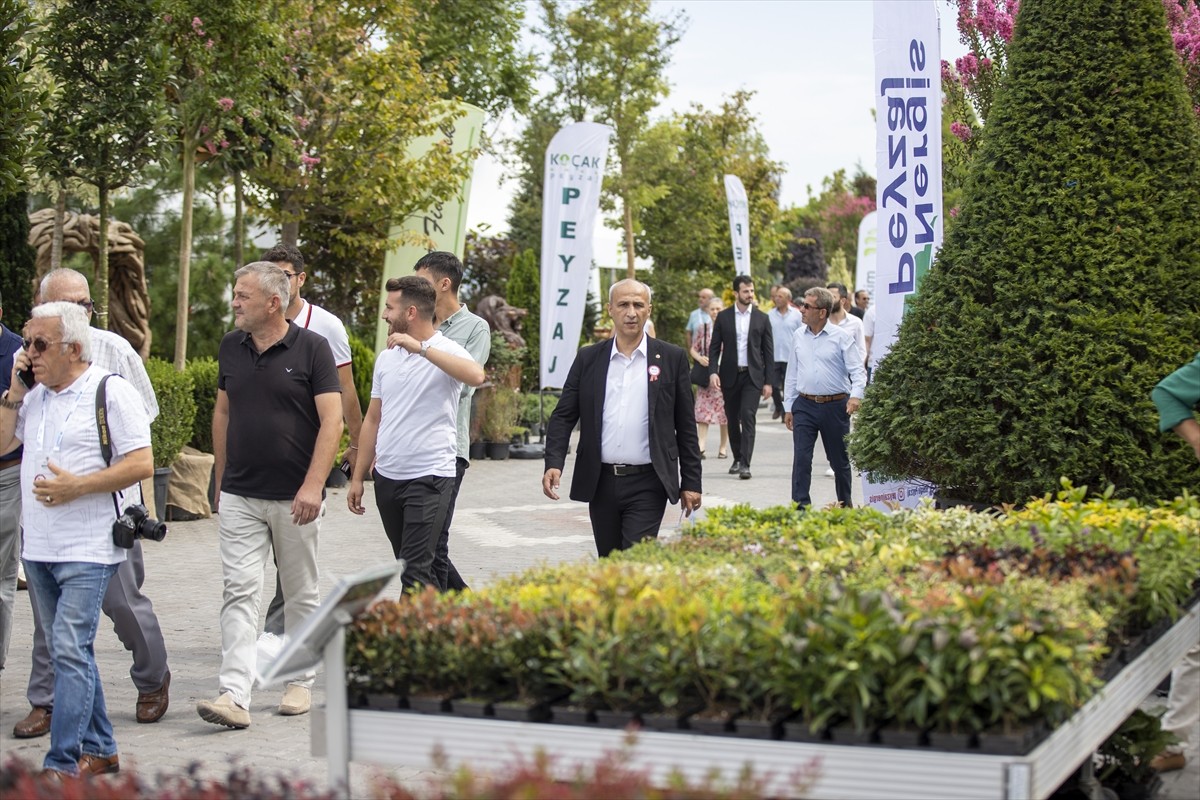 Sakarya'nın Sapanca ilçesi Kırkpınar mevkisinde düzenlenen PSB Anatolia Uluslararası Peyzaj, Süs...