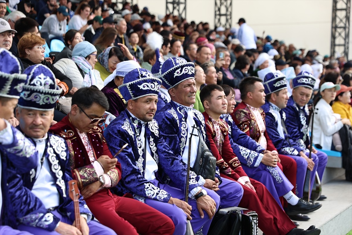 Türk halklarının kadim geleneklerinin bir parçası olan Kazak kültürü, başkent Astana'daki 5. Dünya...