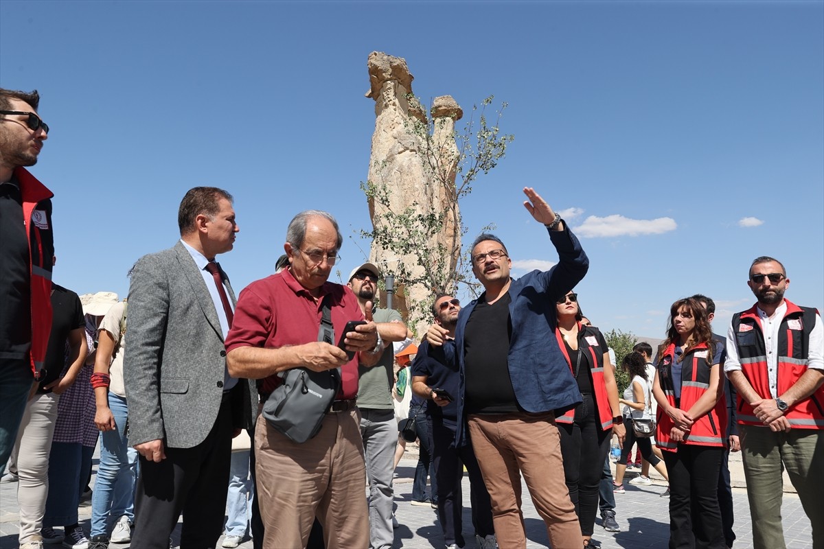 UNESCO Türkiye Milli Komisyonu, Kapadokya'daki turizm merkezlerini inceledi. Kapadokya Alan...