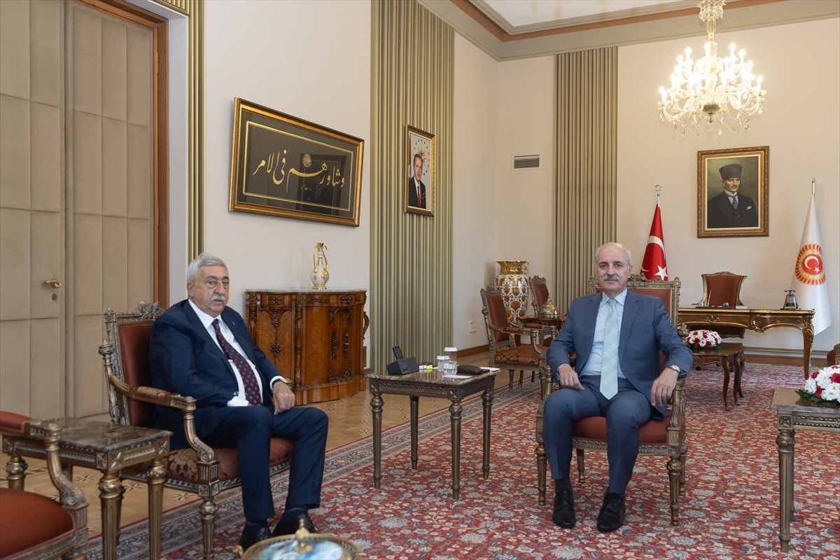 Türkiye Büyük Millet Meclisi Başkanı Numan Kurtulmuş, Türkiye Esnaf ve Sanatkarları Konfederasyonu...