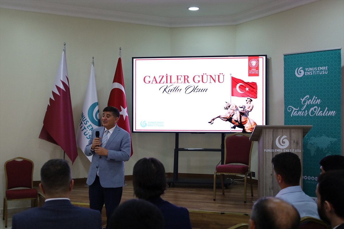 Türkiye'nin Doha Büyükelçiliği, şehitler ve gazileri anmak amacıyla Gaziler Günü programı...