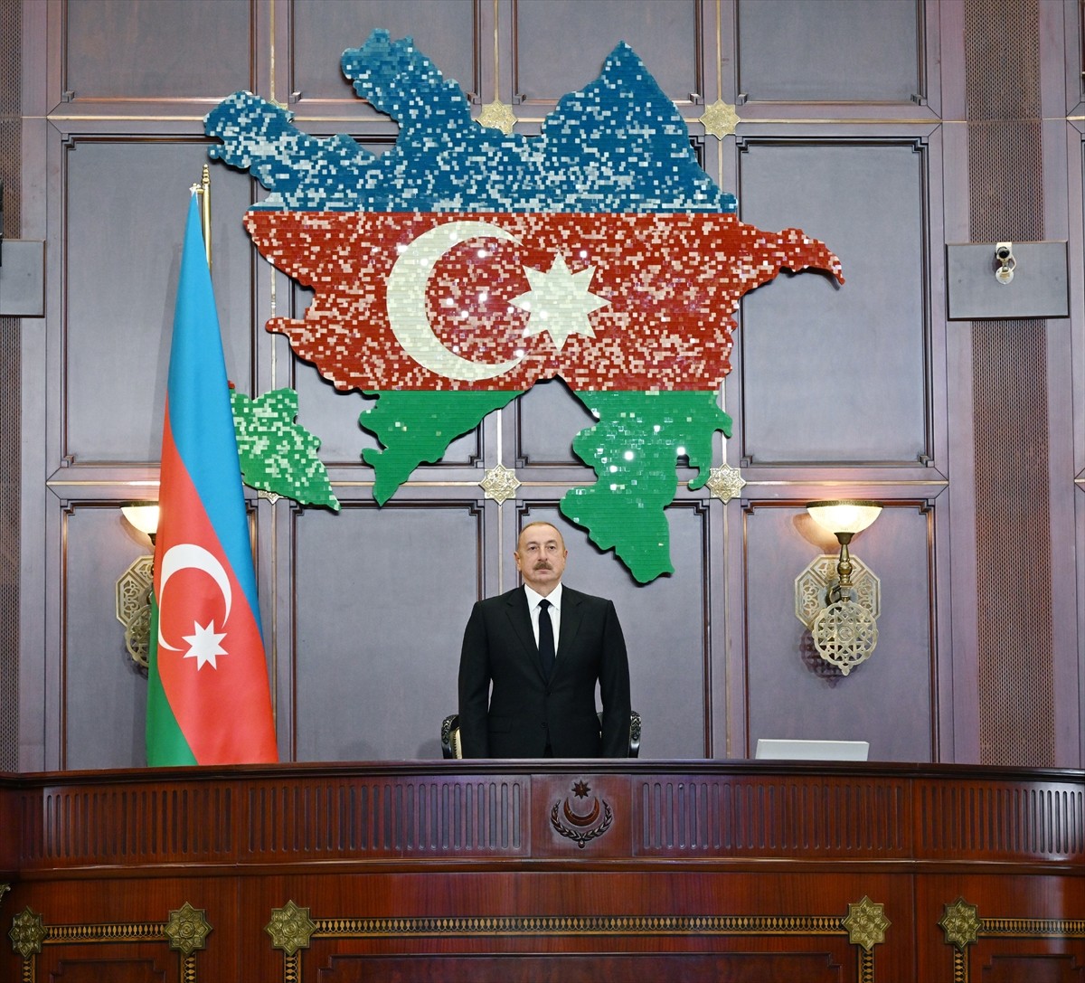 Azerbaycan Cumhurbaşkanı İlham Aliyev, 7. Dönem Azerbaycan Milli Meclisinin ilk oturumuna...