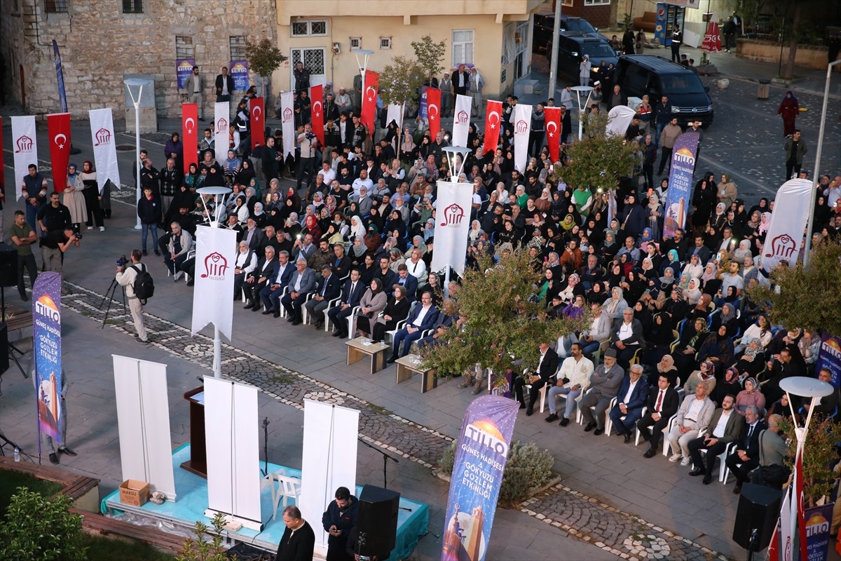 Siirt'in Tillo ilçesinde 260 yıl önce İbrahim Hakkı Hazretleri'nin yaptırdığı ışık düzeneğiyle...