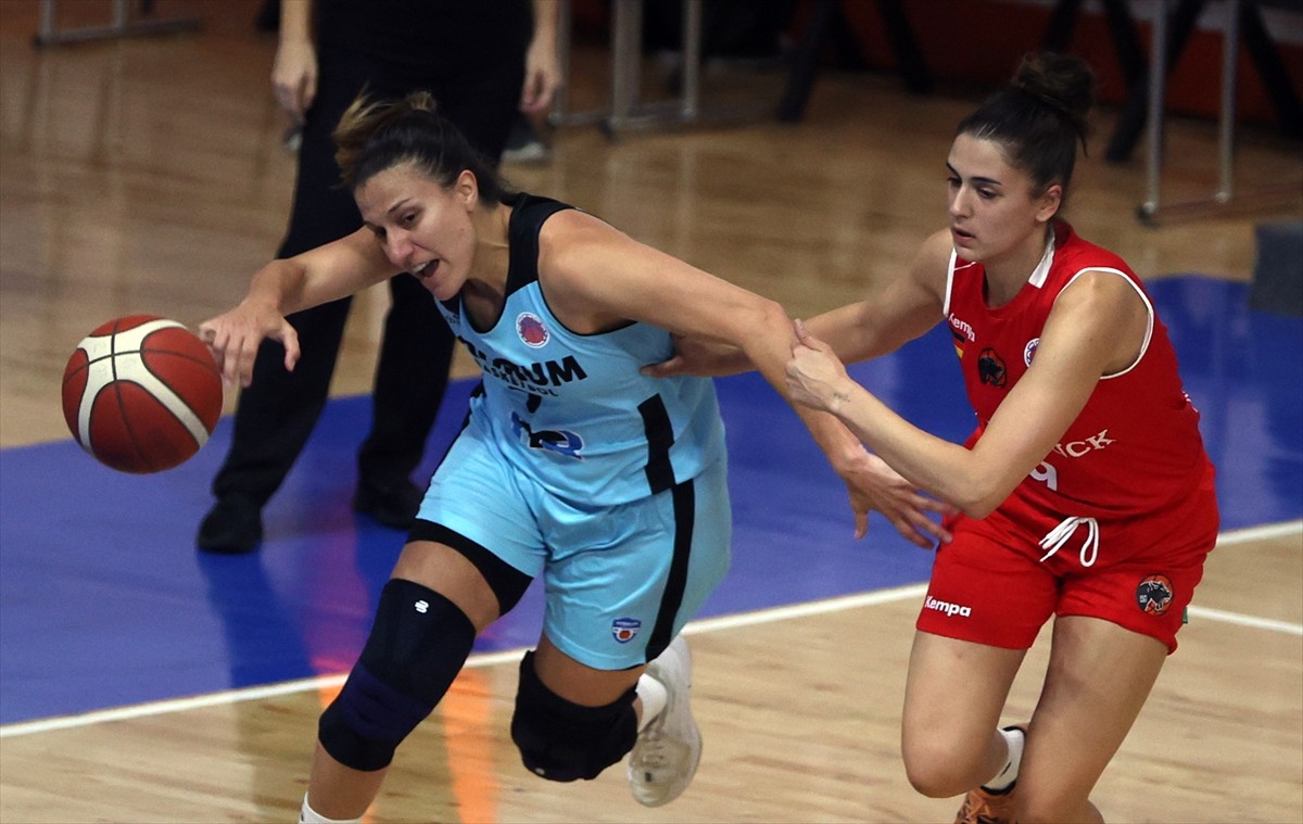 Basketbol FIBA Kadınlar Avrupa Kupası'nın ön eleme turu rövanşında YTR Gayrimenkul Bodrum...