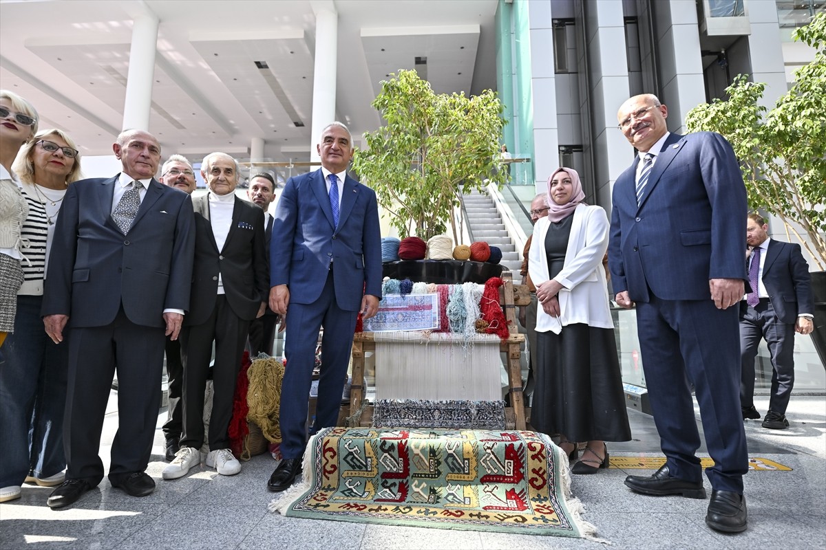 Kültür ve Turizm Bakanı Mehmet Nuri Ersoy, Ankara Kültür Yolu Festivali kapsamında ATO...