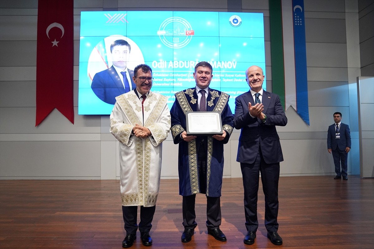 Yükseköğretim Kurulu (YÖK) Başkanı Prof. Dr. Erol Özvar, İstanbul Teknik Üniversitesi (İTÜ)...