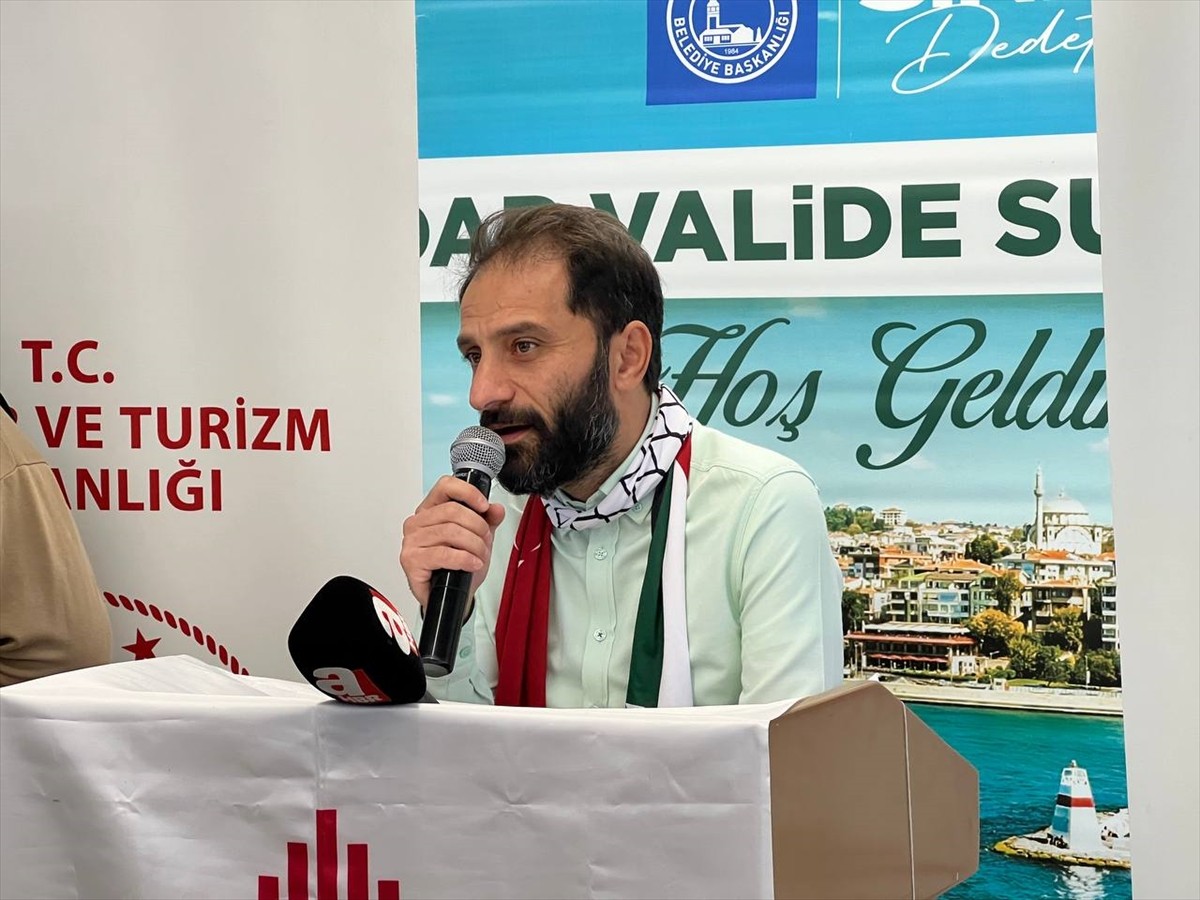 İsrail'in 7 Ekim 2023'de başlattığı saldırılar nedeniyle bölgeden ayrılan ve İstanbul'da misafir...