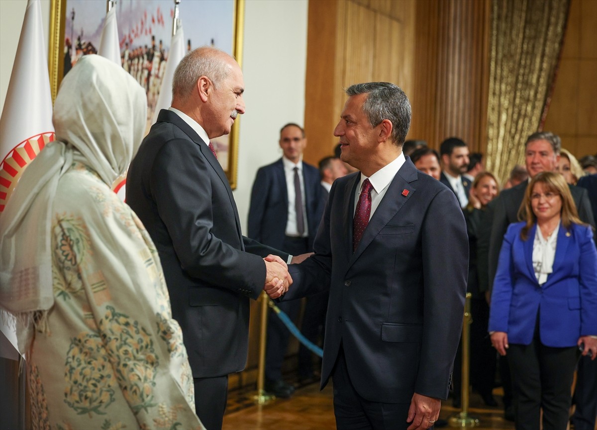 TBMM Başkanı Numan Kurtulmuş, TBMM'nin 28. Dönem 3. Yasama Yılı açılışı dolayısıyla TBMM Tören...