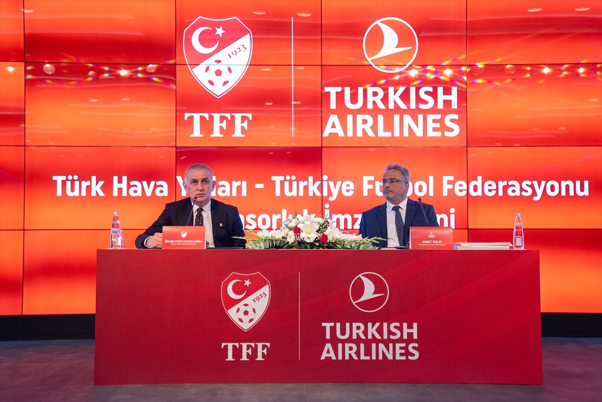 Türk Hava Yolları (THY) ile Türkiye Futbol Federasyonu (TFF) arasında THY'nin Genel Müdürlük...