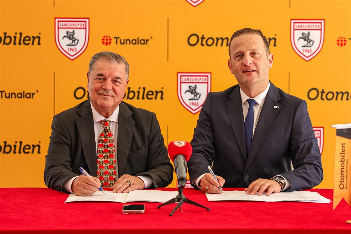 Trendyol Süper Lig ekiplerinden Samsunspor, Otomobilen ile sponsorluk anlaşması yaptı. Samsunspor...