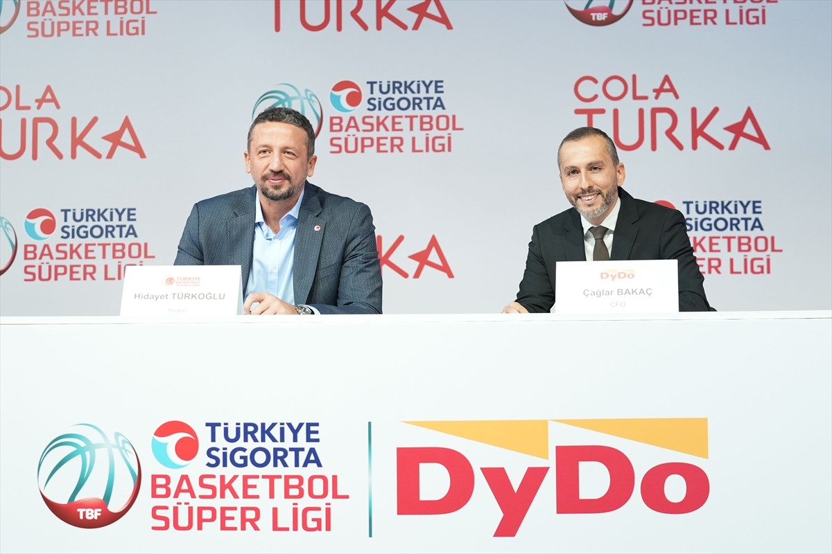 Türkiye Basketbol Federasyonu (TBF) ile DyDo Drinco arasında Türkiye Sigorta Basketbol Süper Ligi...