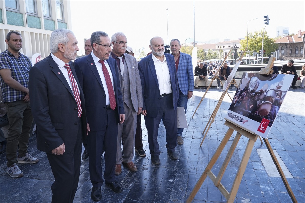 Saadet Partisi, İsrail'in Filistin'e ve Lübnan'a yönelik saldırılarına tepki gösterdi. Saadet...