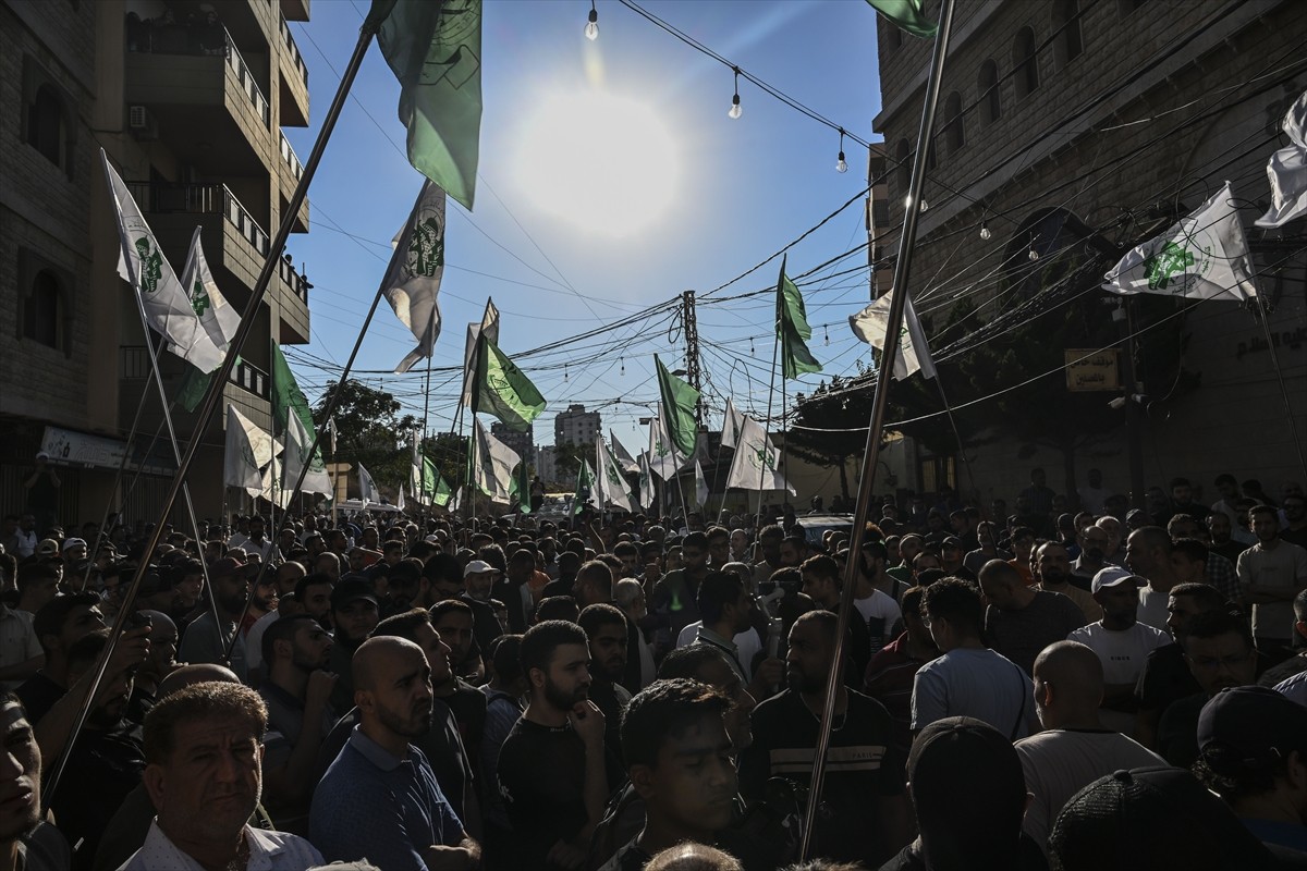 Hamas Hareketi, silahlı kanadı İzzeddin el-Kassam Tugayları'nın Lübnan'daki lider kadrolarından...