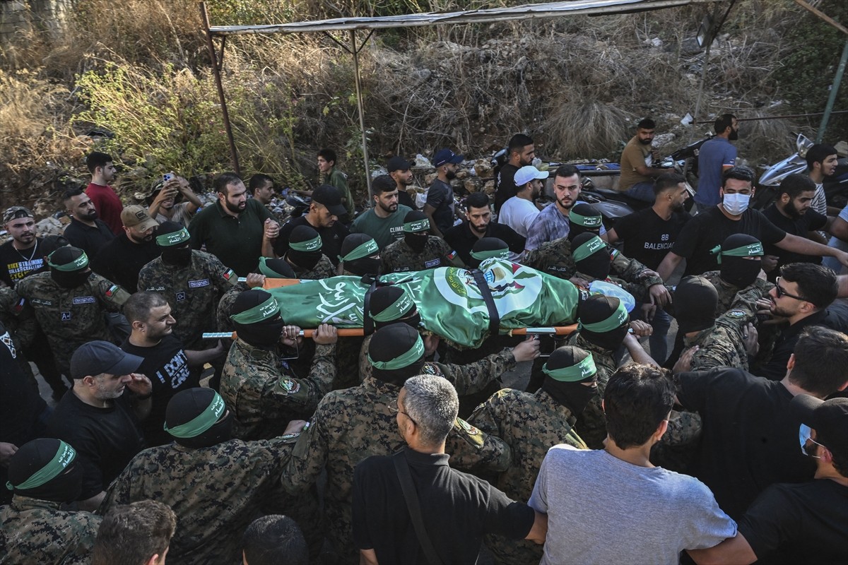 Hamas Hareketi, silahlı kanadı İzzeddin el-Kassam Tugayları'nın Lübnan'daki lider kadrolarından...