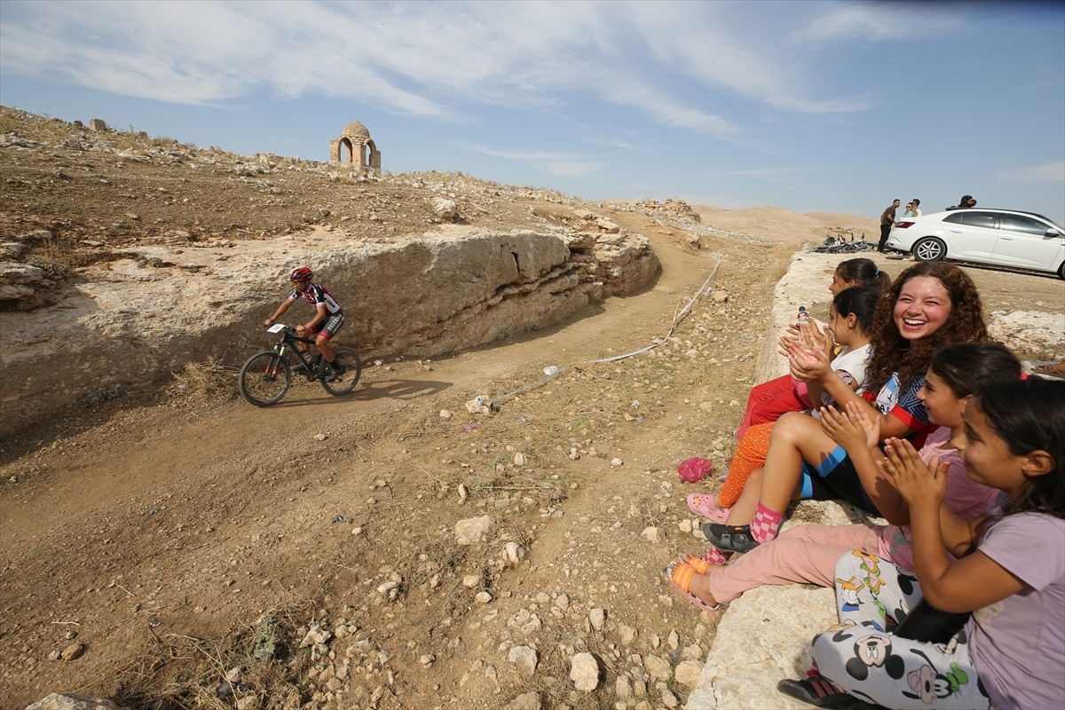 Mardin'in tarihi Dara Antik Kenti'nde Uluslararası Mardin MTB Cup Dağ Bisikleti Yarışları...