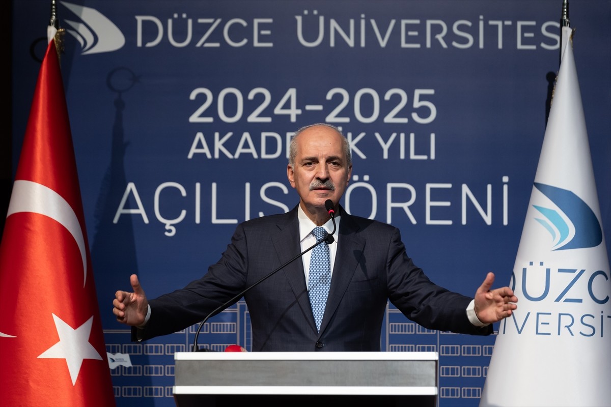 TBMM Başkanı Numan Kurtulmuş, Düzce Üniversitesi 2024-2025 Akademik Yıl Açılış Töreni'ne...