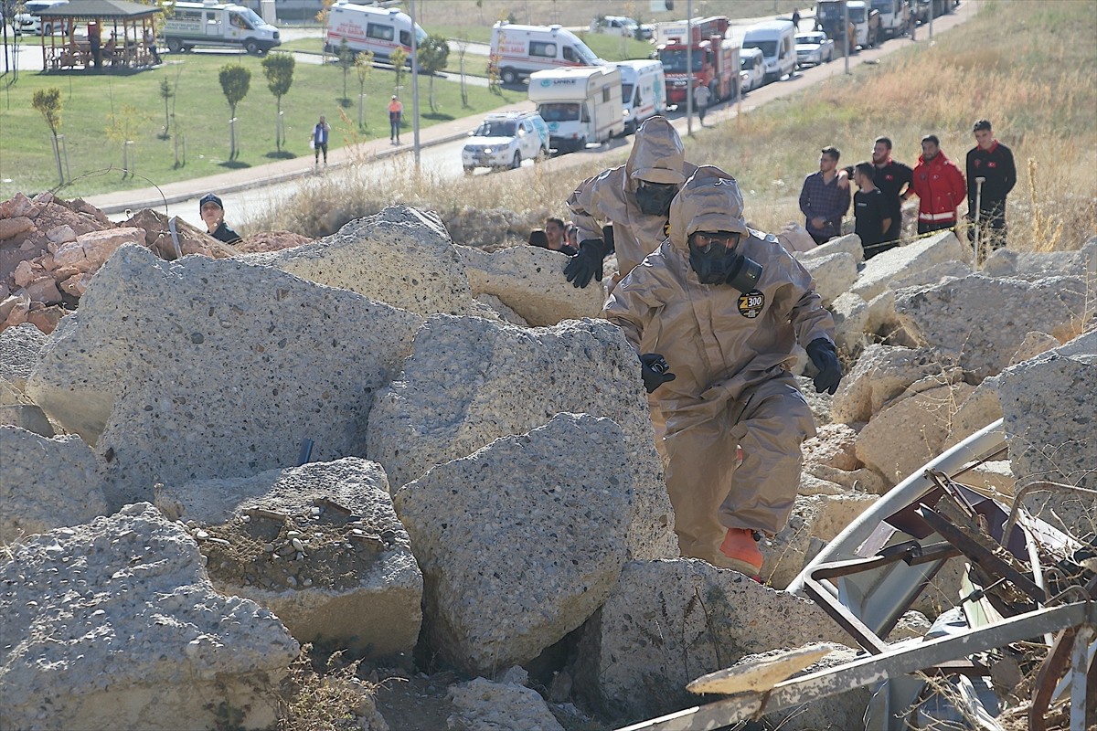 Bayburt'ta, Valilik himayesinde, İl Afet ve Acil Durum (AFAD) Müdürlüğü koordinasyonunda "Türkiye...