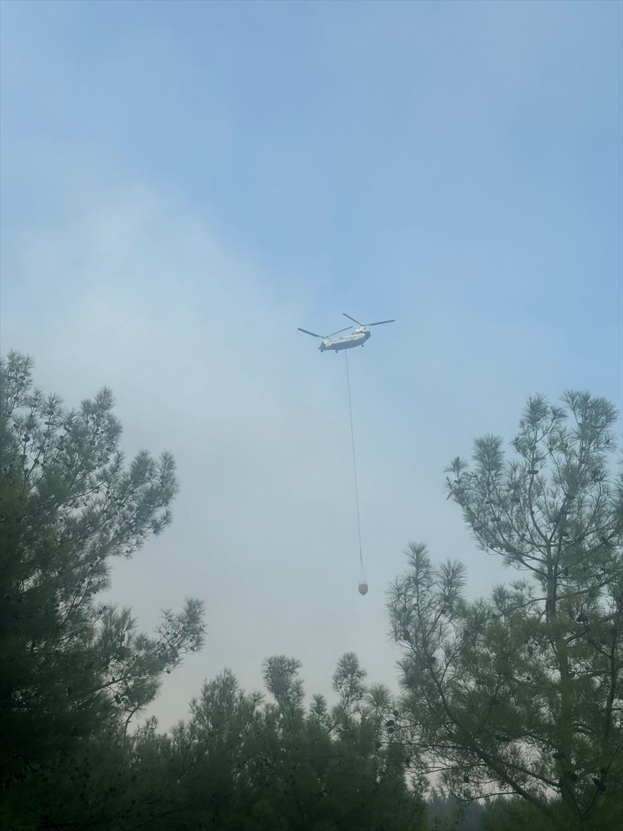  Havadan ve karadan müdahale edilen yangın, kısa sürede kontrol altına alındı.Gaziantep'in...