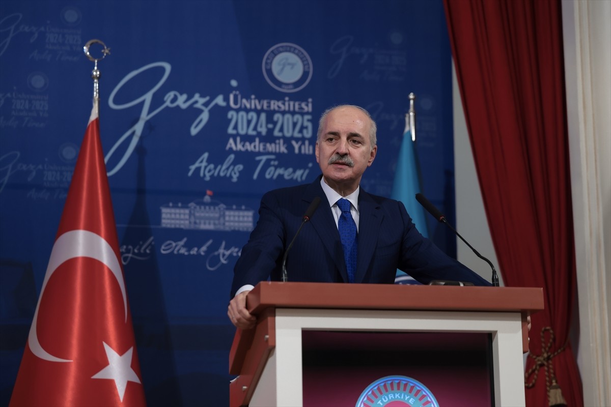 TBMM Başkanı Numan Kurtulmuş, Gazi Üniversitesi 2024-2025 Akademik Yılı açılışı dolayısıyla...