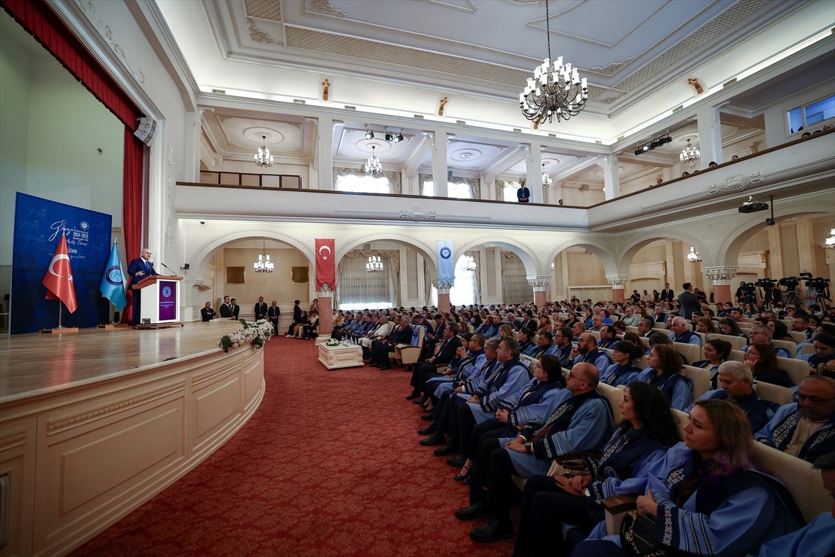 TBMM Başkanı Numan Kurtulmuş, Gazi Üniversitesi 2024-2025 Akademik Yılı açılışı dolayısıyla...