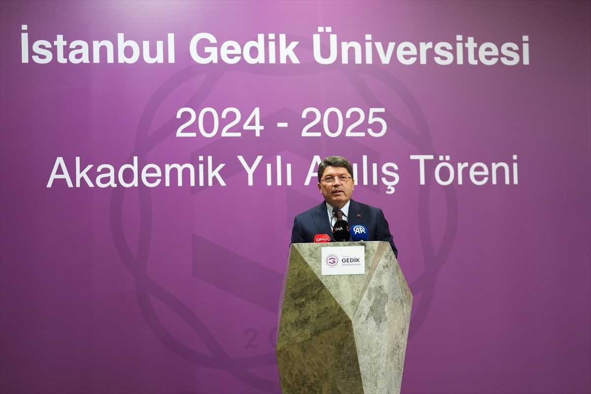 Adalet Bakanı Yılmaz Tunç, Gedik Üniversitesi'nde 2024-2025 Akademik Yılı Açılış Töreni'ne...