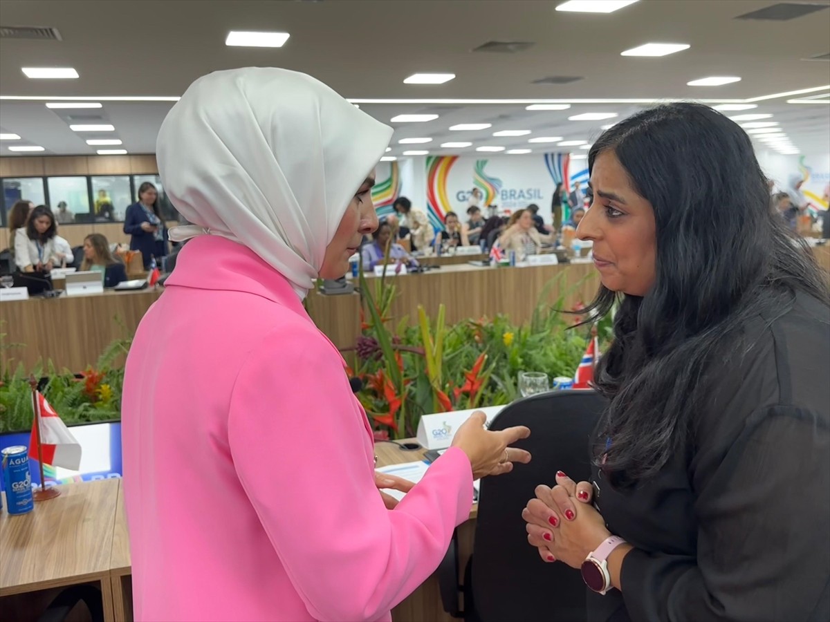 Aile ve Sosyal Hizmetler Bakanı Mahinur Özdemir Göktaş, Brezilya'da G20 Kadının Güçlendirilmesi...