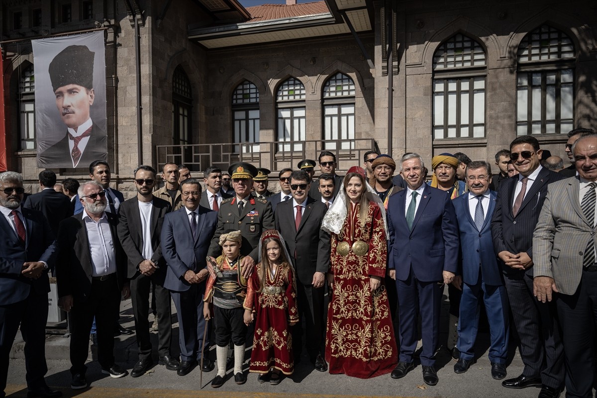 Ankara'nın başkent oluşunun 101. yıl dönümü dolayısıyla Birinci Meclis Binası'nda tören...