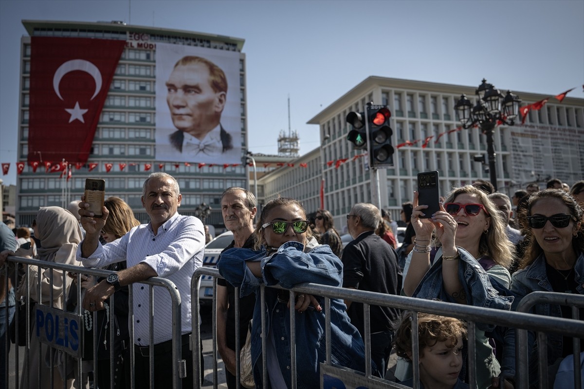 Ankara'nın başkent oluşunun 101. yıl dönümü dolayısıyla Birinci Meclis Binası'nda tören...