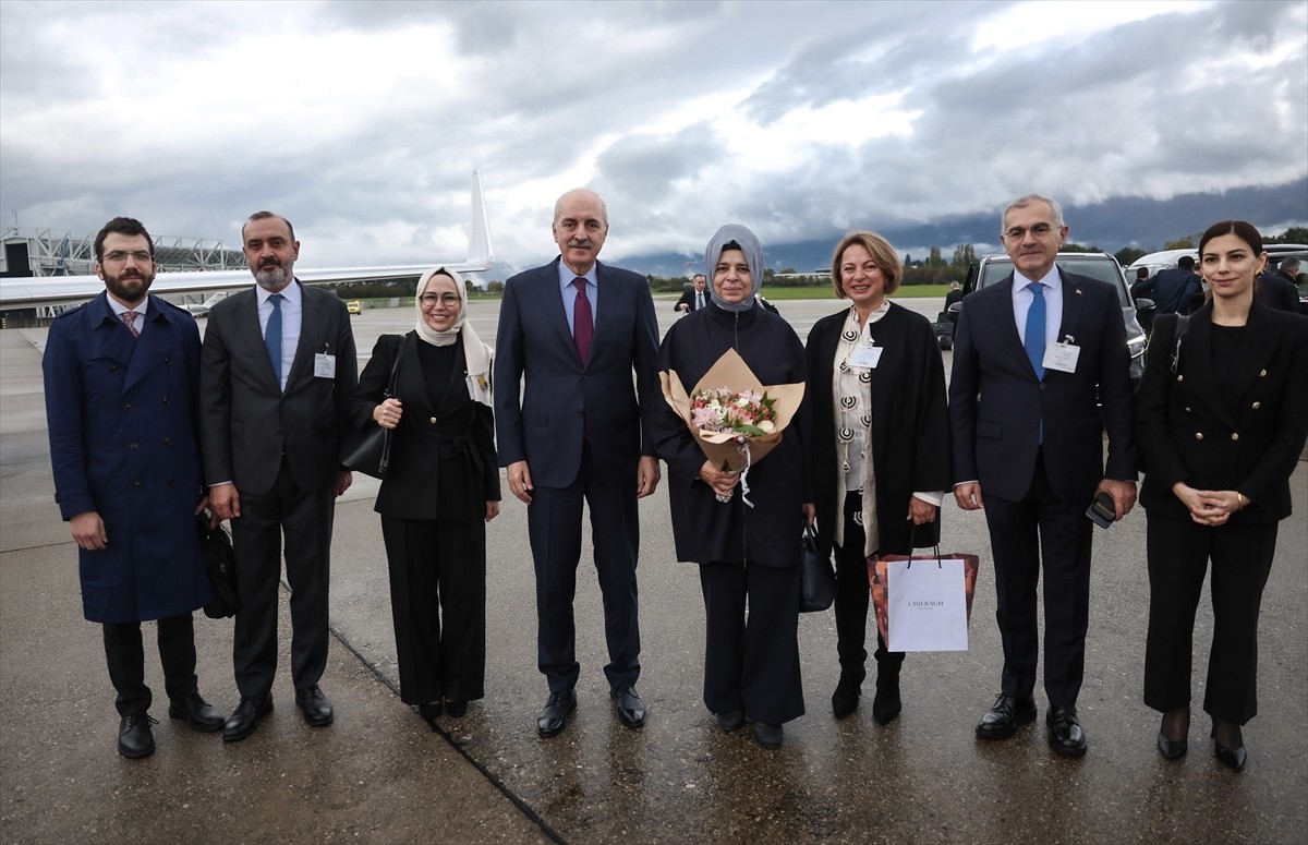 TBMM Başkanı Numan Kurtulmuş (sol 4), Parlamentolar Arası Birlik (PAB) 149. Genel Kurulu’na...